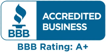 BBB Accredited Business, A+ rating
